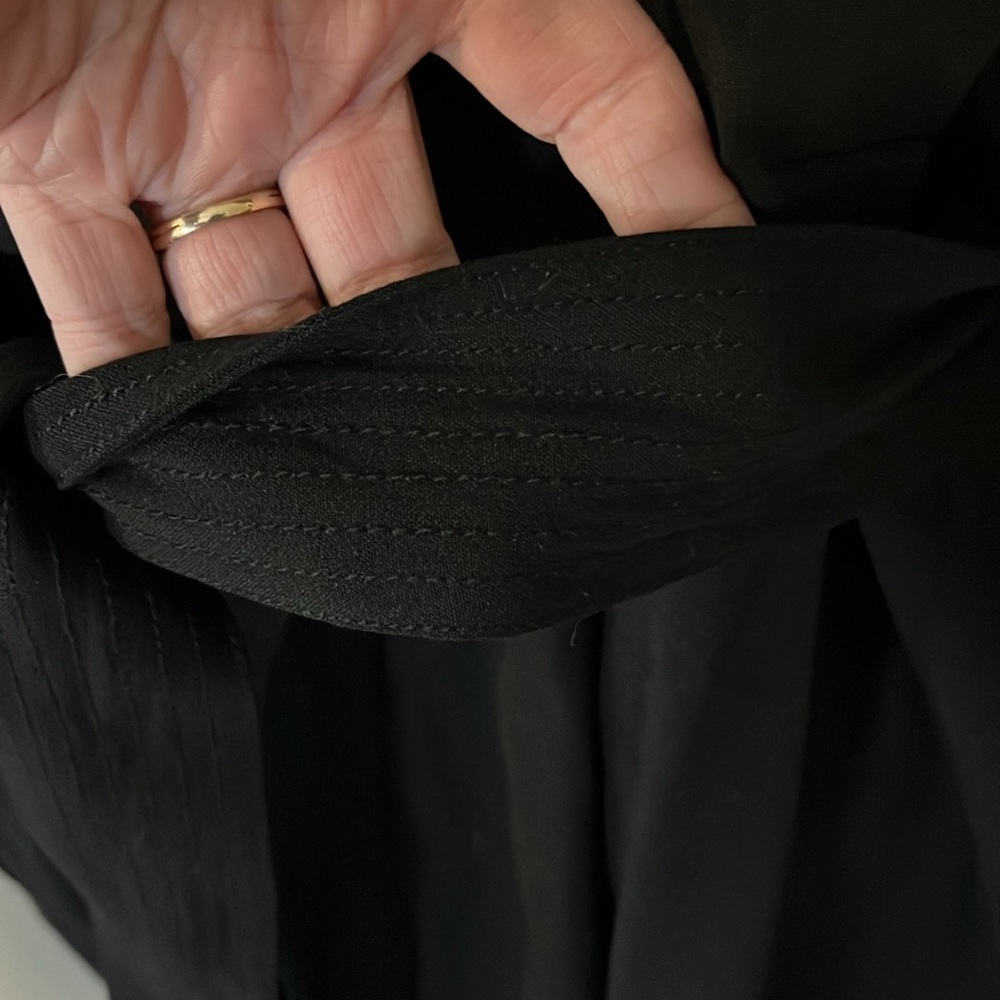Halogen long sleeve black jumpsuit​​​ - Picture 3 of 8